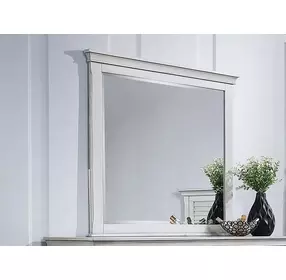 Franco Antique White Mirror