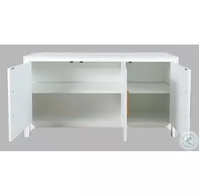 Gramercy Blanc 3 Door Accent Cabinet