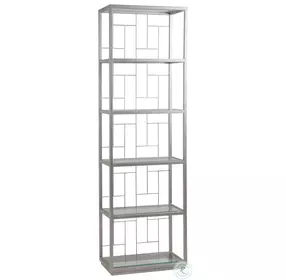 Metal Designs Argento Mid Geo Slim Etagere