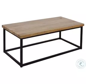 Ames Natural Rectangular Occasional Table Set