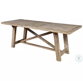 Newberry Weathered Natural Extendable Dining Room Set