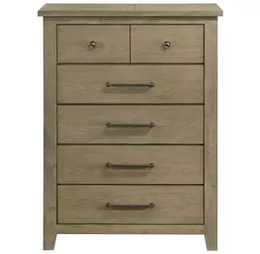 Hazlewood Vineyard Oak 5 Drawer Chest