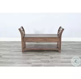 Golden Hearth Buckskin 48" Accent Storage Bench