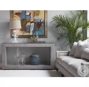 Signature Designs Light Gray Precept Console Table