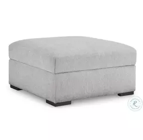 Gabyleigh Nickel Performance Fabric Storage Ottoman