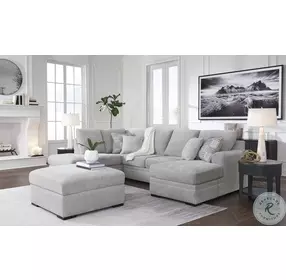 Gabyleigh Nickel Performance Fabric Storage Ottoman