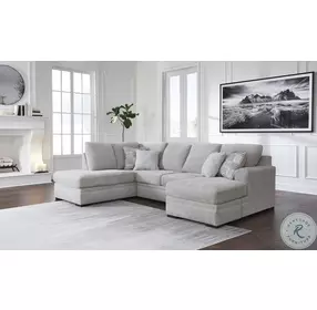 Gabyleigh Nickel 2 Piece Performance Fabric Sectional with LAF Chaise