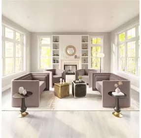 Trippel Taupe 56" Loveseat