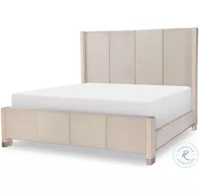 Bliss Soft Cashmere Queen Upholstered Panel Bedroom Set