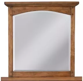 Oakdale Honey Oak Rectangular Mirror