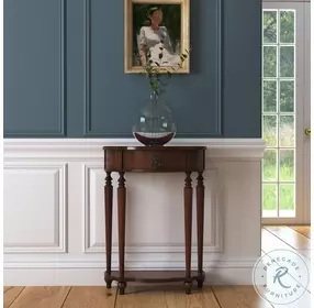 Ashby Antique Cherry Console Table