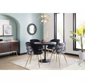 Dakota Black Dining Table
