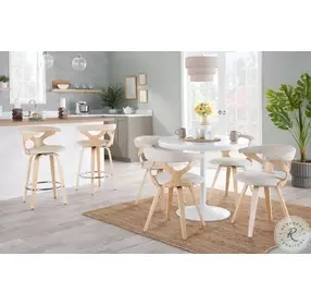 Dakota White Dining Table