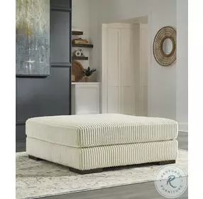 Lindyn Ivory Oversized Accent Ottoman