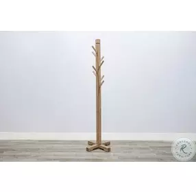 Willow Nest Natural Hat Rack with 8-Prong Hooks