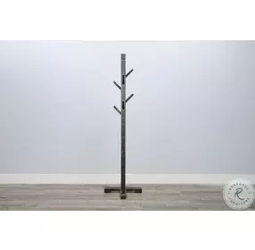 Seabright Black 8 Prong Hook Hat Rack