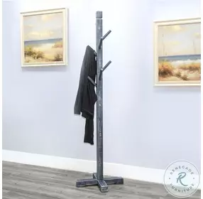 Seabright Blue 8 Prong Hook Hat Rack