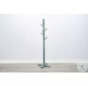 Seabright Green 8 Prong Hook Hat Rack