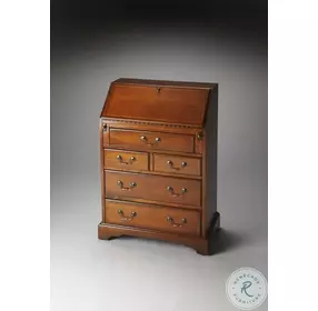 Danforth Cherry Olive Ash Burl Secretary