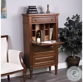 Wordsworth Olive Ash Burl Secretary