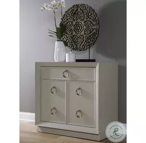 Signature Designs White And Gray Wire Brushed Ceruse Zeitgeist Door Hall Chest