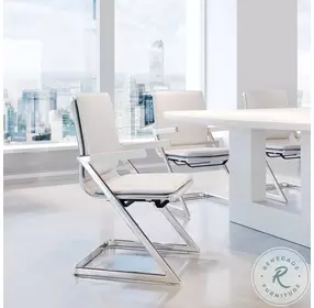 Lider Plus Conference Chair White Set of 2