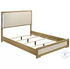 Hyland Natural Panel Bedroom Set