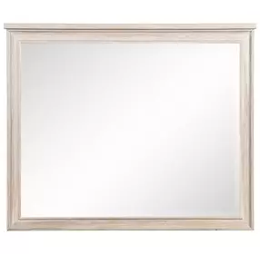 Pembroke Washed Oak Rectangular Dresser Mirror