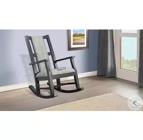 Ember Grace Black Magic Rocking Chair