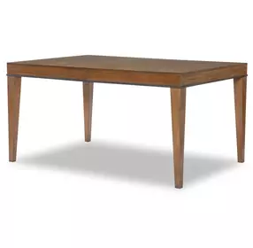 Midland Warm Amber 73" Extendable Rectangular Dining Room Set