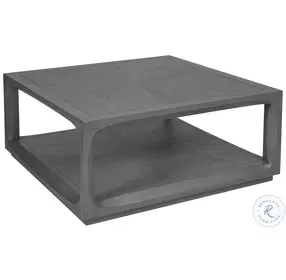 Appellation Medium Gray wire brushed Square Occasional Table Set