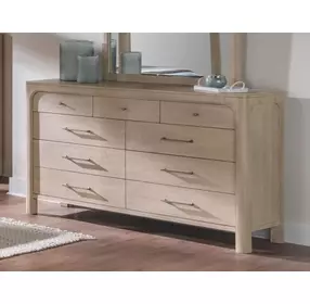Solano Weathered Mango 9 Drawer Dresser