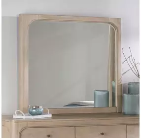 Solano Weathered Mango Rectangular Dresser Mirror