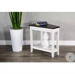 Heritage House White Chair Side Table