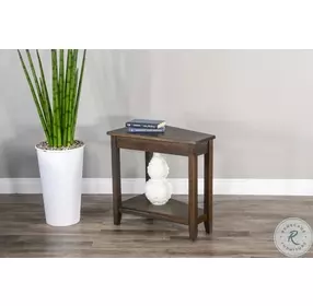 Havenstead Dark Brown Chair Side Table