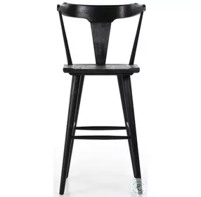 Ripley Black Oak Bar Stool