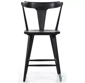 Ripley Black Oak Counter Height Stool