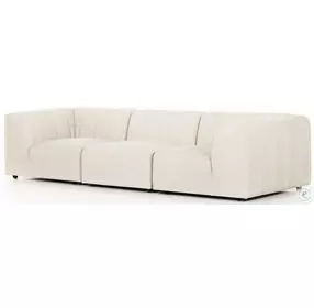 Gwen Faye Sand Performance Fabric Outdoor Modular Sofa
