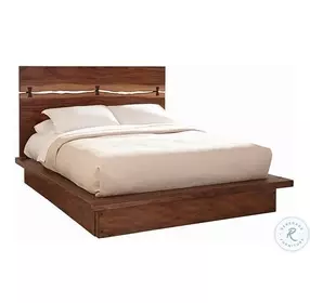 Winslow Smokey Walnut and Coffee Bean Platform Bedroom Set