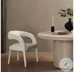 Hawkins Omari Natural Performance Fabric Dining Chair