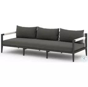 Sherwood Charcoal And Bronze Performance Fabric Outdoor Conversation Set