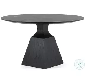 Sargon Washed Black And Bluestone Dining Room Set