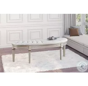 Evangeline Ivory Bench
