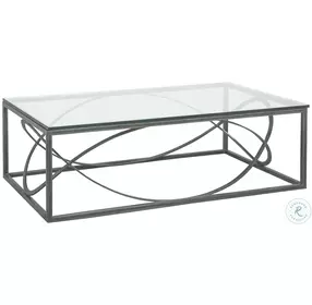 Metal Designs St Laurent Ellipse Rectangular Occasional Table Set