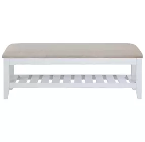 Bexhill White Bench