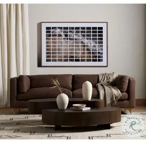 Avett Smoked Guanacaste 2 Piece Coffee Table