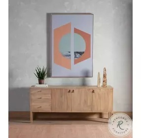 Isador Dry Wash Poplar Sideboard