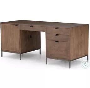 Trey Auburn Poplar Executive Home Office Set