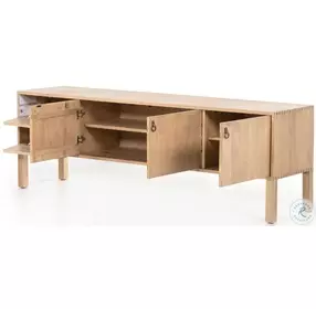 Isador Dry Wash Poplar Media Console