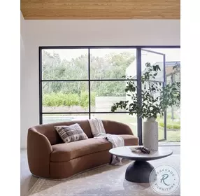 Corbett Hammered Grey And Creamy Taupe Coffee Table